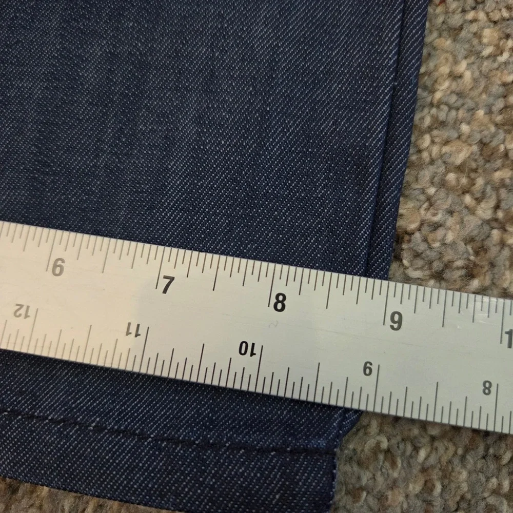 Five Four Mens Relaxed Fit Straight Leg Jeans Indigo Blue Denim Size 38